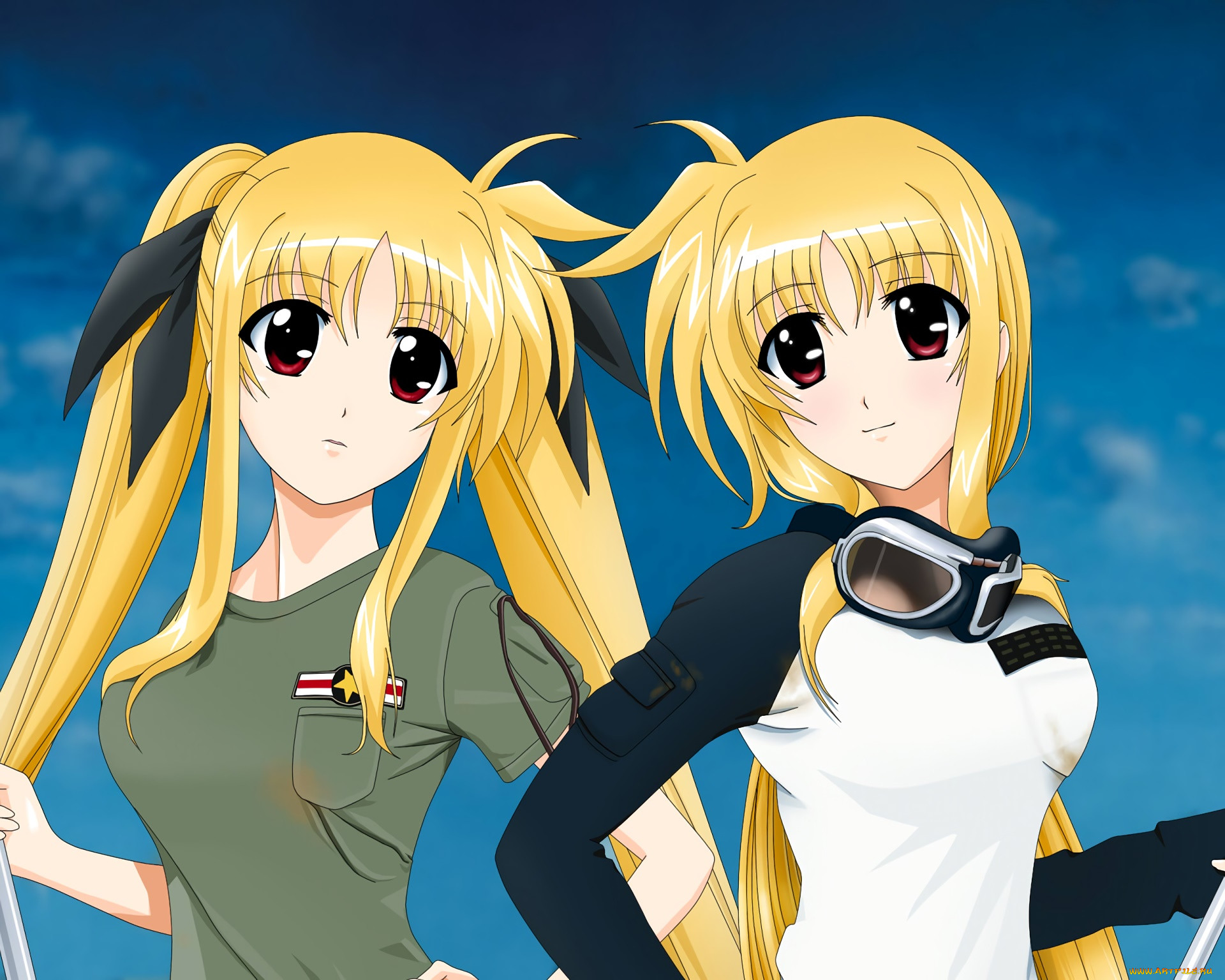 mahou shoujo lyrical nanoha, , , , 
